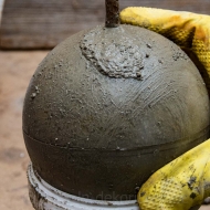 Betonkugel für Garten selber machen