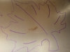 Blatt aus Metall