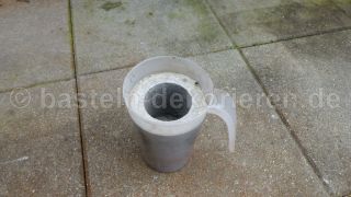 Hohe Betonschale