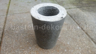 Fertige Betonschale