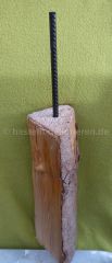 Bastelanleitung Hase aus Holz und Gips