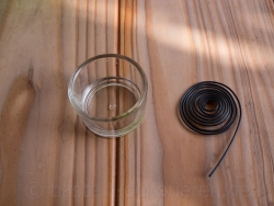 DIY Windlicht Spirale