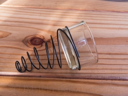 Spirale mit Teelichthalter
