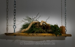 Selbst gemachte Weihnachtsdeko